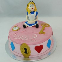Alice in Wonderland - Figurine Cake (D, V)